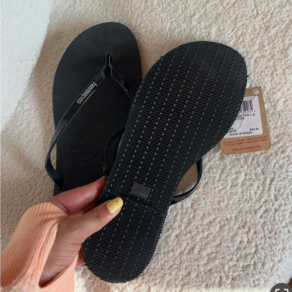 NWT Havianas Black Sandlas ✨🩴 - Picture 6 of 6